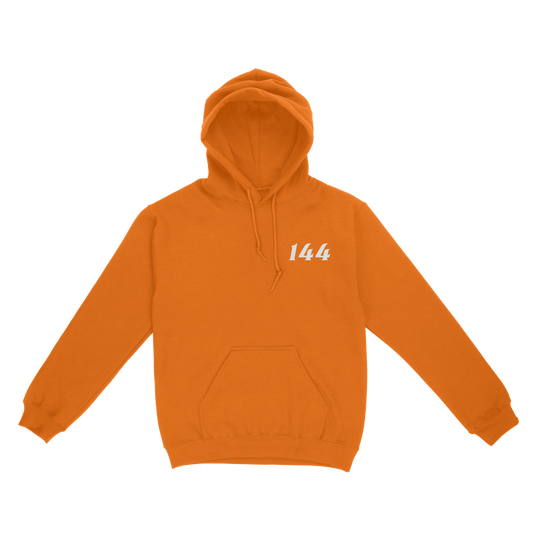 144 Hoodie Orange