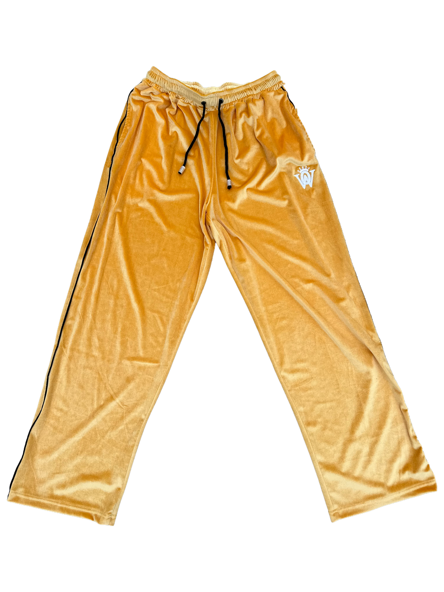 Velvet Pants Gold/Black
