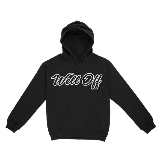 Well Off RWBR Hoodie Black White & Gold